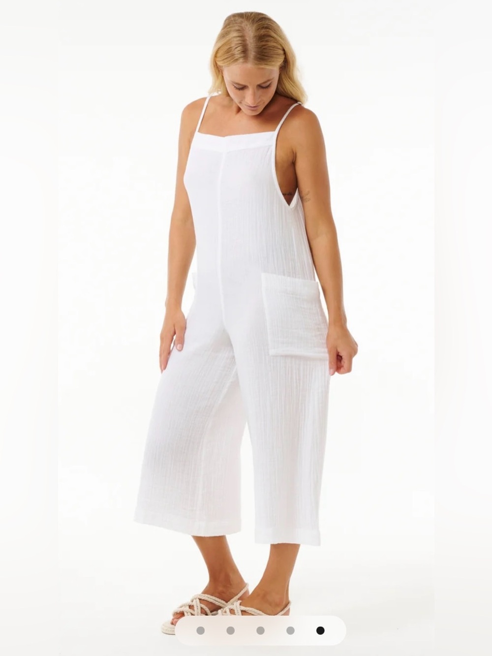 Ripcurl women’s white premium surf jumpsuit